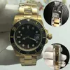 2022watch U1 Mens Automatic Mechanical Ceramics Watches 40mm full rostfritt stål glidklipp Swim armbandsur safir super luminous8