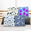 Stol täcker Finland Marimekko Sun Flower Printed Pillow Ins Bedside Soffa Ryggkudde ER3990320 Drop Delivery Home Garden Texti Dhir6