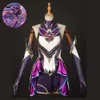 Cosplay Prevendita Gioco Lol Star Guardian Akali Jhomen Tethi The Rogue Assassin Fist Of Shadow Costume Cosplay Parrucca Anime Hallowen Suit