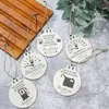 Persoonlijkheid Houten Benzine Vat Kerstboom Kamer Decoraties Ambachten Hangers Home Decor Kerstcadeaus FY3846 b1012