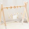 Mobile# 5PCS/Set Baby Mobile for Crib Grzechotanie Pielęgniarskie Akcesoria pielęgniarskie drewniane drewniane bpa BPA darmowe sensoryczne gymy gym zabawki dla niemowląt 231016