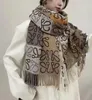 Designer Brand Scarf womens fashion scarf cashmere thick Shawl Women's long winter/Autumn wool cashmere shawl Long Scarf No Box