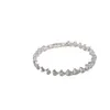 Bracelets à maillons pour femmes, vente de produits, Simple, plein de diamants, cristal, bijoux romains en Zircon, 2023