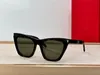 Novo design de moda feminino óculos de sol olho de gato 214 armação de acetato forma simples versátil e estilo popular ao ar livre óculos de proteção UV400