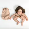 Dolls npk 24inch完成リボーン人形サイズすでに塗装されたキット布のボディと手の根毛を持つ非常にリアルな赤ちゃん231016