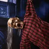 1PC Halloween dekoracja tajna pokój nawiedzony dom sceny układa dekoracja horror horror cry ludzkie ciało indukcja czaszka wisząca duch halloween elektryczna zabawka