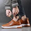 Geklede schoenen Leer Casual herenschoenen Comfortabele sneakers Vrijetijdsschoenen Wandelschoenen Winterlaarzen Lac-up Vulcaniseer leren herenschoenen 231013