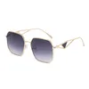 29B950 Designerskie okulary przeciwsłoneczne Kobiety Man Goggle Beach Metal Słońce okulary przeciwsłoneczne retro okulary przeciwsłoneczne Big Square Metal Rame European and American Sun Shades