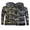 Pulls pour hommes Printemps et automne 2023 Uniformes de soldats de l'armée espagnole 3D imprimés sweat-shirt à capuche vêtements de sport de camouflage