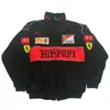 AF1 F1 Formula One Racing Jacket F1 Jacket Autumn And Winter Full Embroidered Logo Cotton Clothing Spot Sales F20