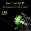 Örgü Çizgisi Tsurinoya H4 PE Fishing Hattı 150m 4 Örgü Örgülü Çok Filamik Hat Süper Pürüzsüz Döküm Hattı Sazan Tel 4lb 6lb 8lb 231016