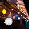 Kancalar 100pcs açık dize ışıkları su geçirmez veranda için şeffaf Noel Işığı Kablo Kablosu Halat Organizatör