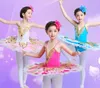 Stage Wear White/Pink Children's Ballet Tutu Dance Dress Costumes Swan Lake Kids Girls Ballroom Dancing