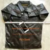 Chaquetas para hombre Tamaño asiático Cidu Leer descripción Calidad Súper genuino Cuero de toro argentino Chaqueta de motociclista elegante y delgada