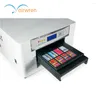 Digitale Flatbed Inkjet UV-printer voor acryl-plastic metaal Led Mini4-drukmachine