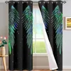 Curtain 3D Printing Weaving Process Luxurious Curtains Living Room Apartment Bedroom Exquisite Patterns Custom Polyester Fabric Drapes