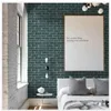 Wallpapers imitatie vintage baksteen PAPIER BEHANG 3D waterdichte zelfklevende houten rol voor woonkamer kinderslaapkamer