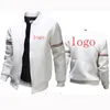 Herenhoodies Logo-aanpassing Lange mouwen met capuchon Vechtjassen Outdoor Hoge kwaliteit Mode Vest met rits Jassen Top