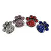 Hundehalsbänder, Leinen, 4 Farben, Pfotenstil, 10 mm, Strass, Diamante, Haustier-Charms, DIY-Slider, personalisiert, 3696438, Drop-Lieferung nach Hause, Gard Dhtxe