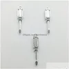 Charms Lot 100 Stück Schraubendreher antike tibetische Silber Charms Anhänger für Schmuckherstellung Ohrring Halskette Armband Schlüsselanhänger Zubehör Dh7St