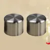 ستارة 2 PCS 28mm نافذة القضيب قضيب نهاية القطب رؤوس السكك الحديدية الزخرفية (الفضة) الستائر