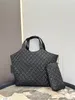 Designer draagtas Hot Selling Handtas Icare Sequin Tote Diamond Grid Schoudertas met grote capaciteit Winkelen Hoge kwaliteit Handheld Populaire mobiele telefoontas