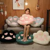 Pluszowe lalki kawaii cat łap siedzący poduszka Squishy gigantyczna pluszowa miękka sofa na krzesło domowe poduszka poduszka urocza prezent urodzinowy dla dziewcząt 231016