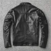 남자 재킷 모방 가죽 자켓 오토바이 8xl 블랙 코트 패션 pu