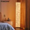 플로어 램프 LED 간단한 디자인 Morden Floor Lamps 소프트 라이트 장식 스탠딩 램프 거실 침실 게임 룸 리모컨 Q231016