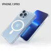 Space Magnetic Phone Case with N52 Magnet for 15 14 13 12 11 Pro Max XR XS 8 7 6 Plus Ultra Premium Clear Shockproof Strong Hard Phone Case