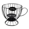 Kitchen Storage & Organization Kitchen Storage Organization Vintage Large Capacity Coffee Pod Holder Iron Mug Cup Keeper Basket Contai Dhvoh