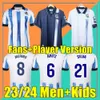 23 24 Real Sociedad Fußballtrikots Herrenset Kinderset BARRENE MERINO CARLOS FDEZ OYARZABAL TAKE SORLOTH SILVA Fußballtrikots T 2023 2024 Ausrüstung Heim Auswärts Dritter 3