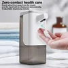 Liquid Soap Dispenser Automatic Creative Wall Mount Touchless LED Hand Self Adhesive 600ml Large Capacity Spray Washing