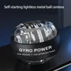 Power -handleder LED Gyro Auto Start Range Gyro Power Wrist Ball med meter arm Handmuskelstyrka Trainer Fitnessutrustning 231012