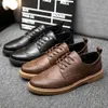 Dress Shoes Handcrafted Mens Oxford Shoes Leather Brogue Dress Shoes Classic Business Formal Shoes for Man 231016