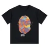Nieuwe Collectie T-shirt Heren Designer T-shirt Aap Hoofd Patroon Mode Mannen Vrouwen Hip Hop Tees M-2XL258l