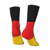 Chaussettes masculines drapeau de l'Allemagne Flags Les pays unisexes printemps d'été automne hivernale Runch Happy Street Style Crazy Sock