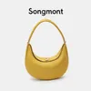 Hobo Bags Song Songmont New Moon Series Crescent Wrap Head Layer Cowhide Design Spring Summer Bag Single Shoulder Underarm 231016