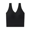 Camisoles Tanks Cotton V-NeckCamisole Tube Bra Sports Women Shourdell One-Piece Off Sexy Vest Underwear