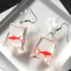 20ペアロットファンシーかわいいkoi魚の水袋dangle dangle earrings for women 2018 New Trendy Girls Popular Jewelry215s