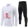 2023 2024 Milans Training Suit Ibrahimovic Soccer Milano Survetement 23/24 Maillot Men and Kidsde Foot Football Tracksuit