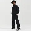 Męskie spodnie 2023 LUSKI KOLOR COLORNICTRING Casual Double Yarn Bawełniany Hip Hop Prosty śluzki z suwakiem