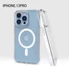 Space Magnetic Phone Case with N52 Magnet for 15 14 13 12 11 Pro Max XR XS 8 7 6 Plus Ultra Premium Clear Shockproof Strong Hard Phone Case