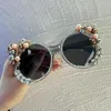 Zonnebril Designer Cat Eye Butterfly Voor Dames 2023 Diamond Bling Zonnebril Glanzende Lunette Soleil Femme