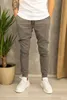 Мужские брюки, мужские пиджаки из эластичного карандаша, осенне-весенние мужские брюки с карманами, FYY-10737