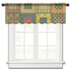 Gordijn Plaid Polka Dot Rticulatie Klein Raam Tule Doorschijnend Korte Slaapkamer Woonkamer Home Decor Voile Gordijnen