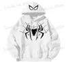 Sudaderas con capucha para hombre Sudaderas 2023 Hip Hop Spider Eye Street Sudadera con capucha Retro Harajuku Sudadera con capucha Casual Spider Gothic Sudadera suelta para hombres y mujeres T231016