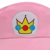 Soft Touch Newsboy Hats Pink Princess Peach Crown Hat Winter Keep Cosplay Casquette Cap Anime Game Fans Fans Подарок