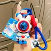 Netizen Love Lightning Rabbit Keychain Astronaut Creative Fashion Car Key Exquisite Pendant Bag liten gåva