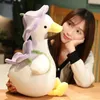 Plush Dolls Kawaii 30cm Duck Doll Flower Toy Stuffed Animal Best Gift Plushie Simulation Funny 231016